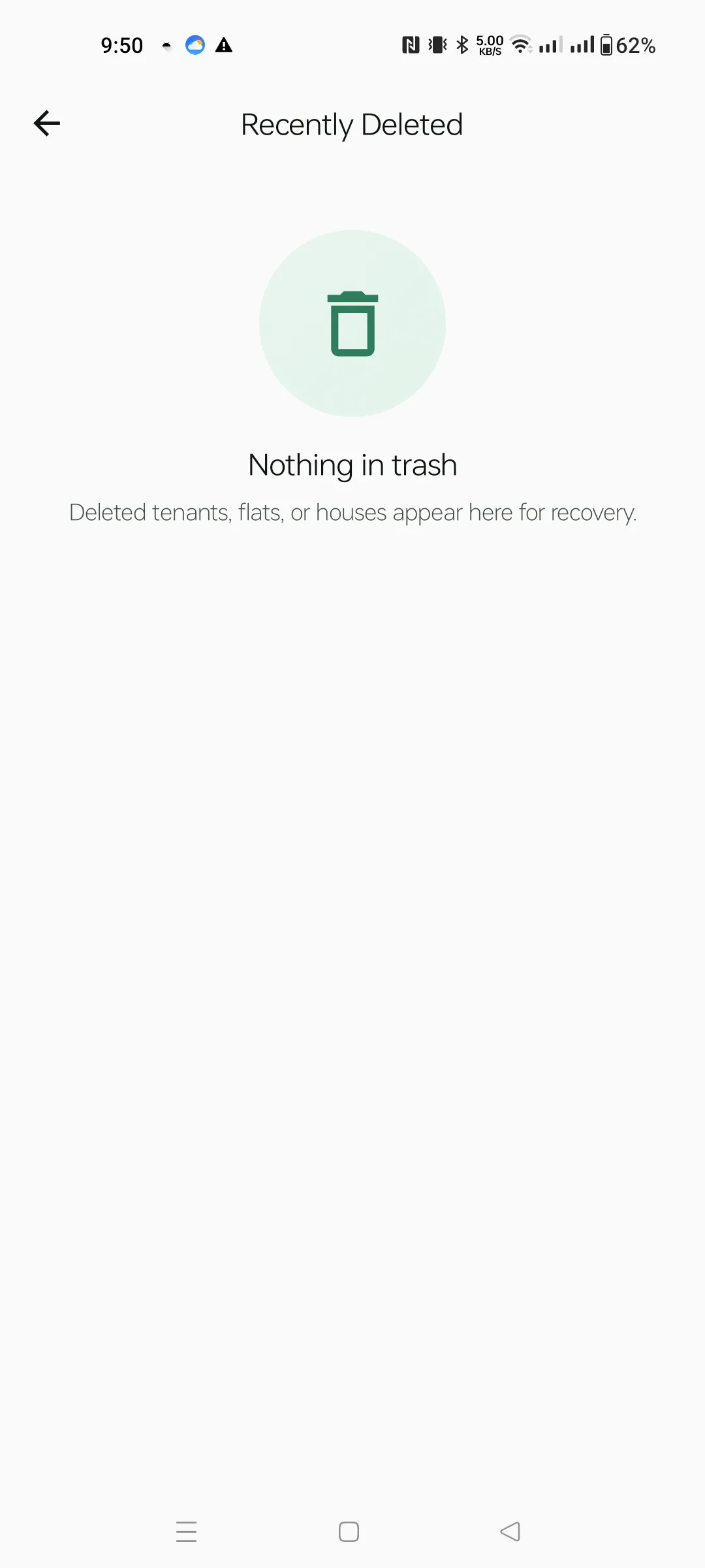 Recently Deleted