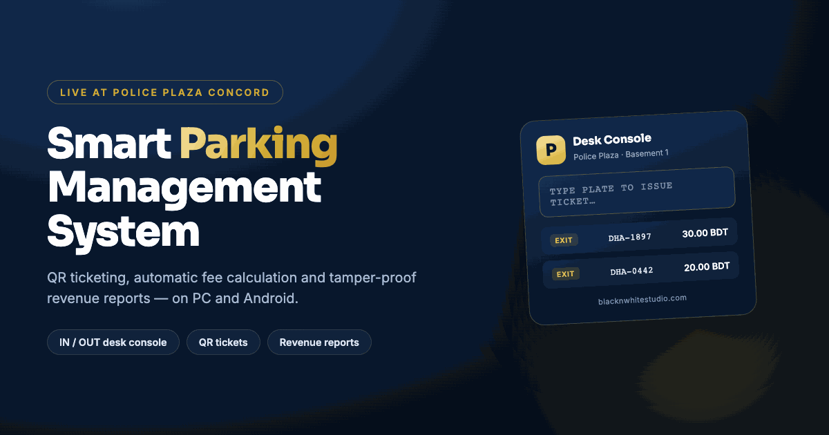Smart Parking Management System